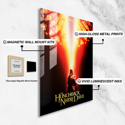 Flex Designs Metal Poster The Hunchback of Notre Dame 16 x 24" Home Goods - Movie 1996 Movie Metal Poster