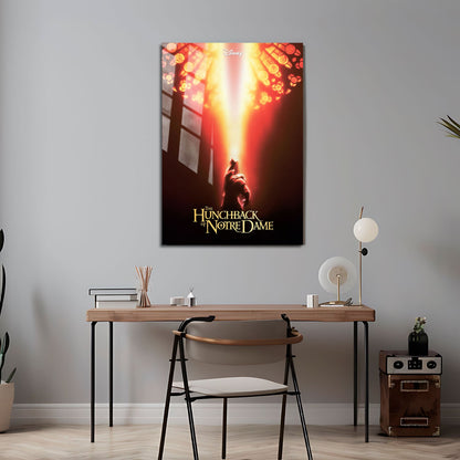 Flex Designs Metal Poster The Hunchback of Notre Dame 24 x 36" Home Goods - Movie 1996 Movie Metal Poster