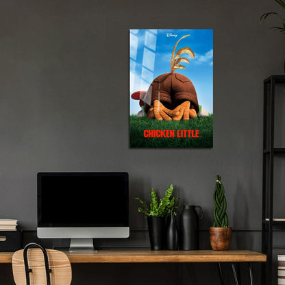 Flex Designs Metal Poster Chicken Little 5 x 7" Home Goods - Movie 2005 Movie Metal Poster