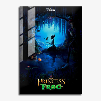 Flex Designs Metal Poster The Princess and the Frog 11 x 17" Home Goods - Movie 2009 Movie Metal Poster