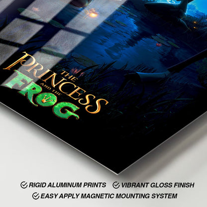 Flex Designs Metal Poster The Princess and the Frog 11 x 17" Home Goods - Movie 2009 Movie Metal Poster