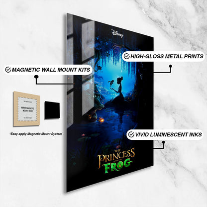 Flex Designs Metal Poster The Princess and the Frog 16 x 24" Home Goods - Movie 2009 Movie Metal Poster