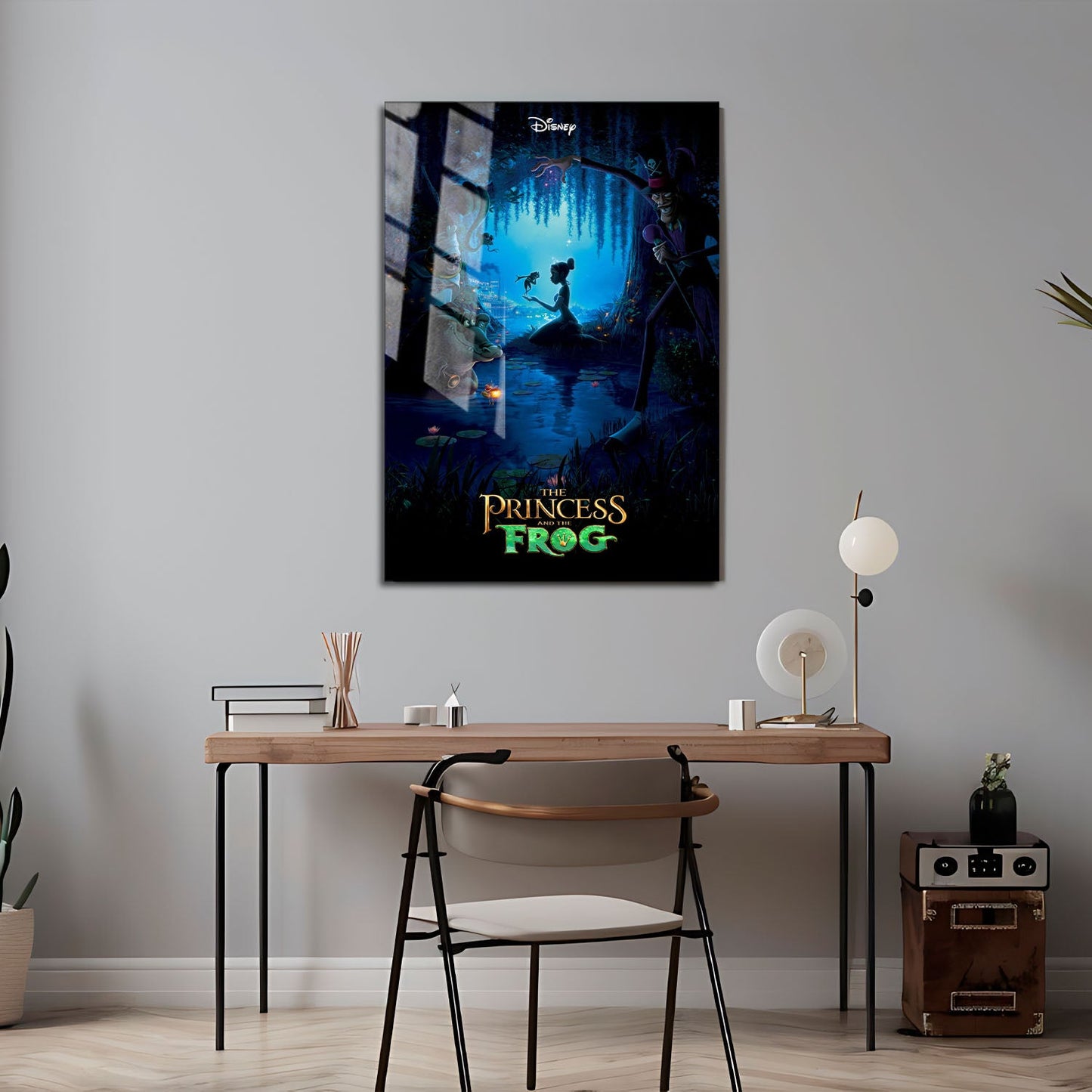 Flex Designs Metal Poster The Princess and the Frog 24 x 36" Home Goods - Movie 2009 Movie Metal Poster