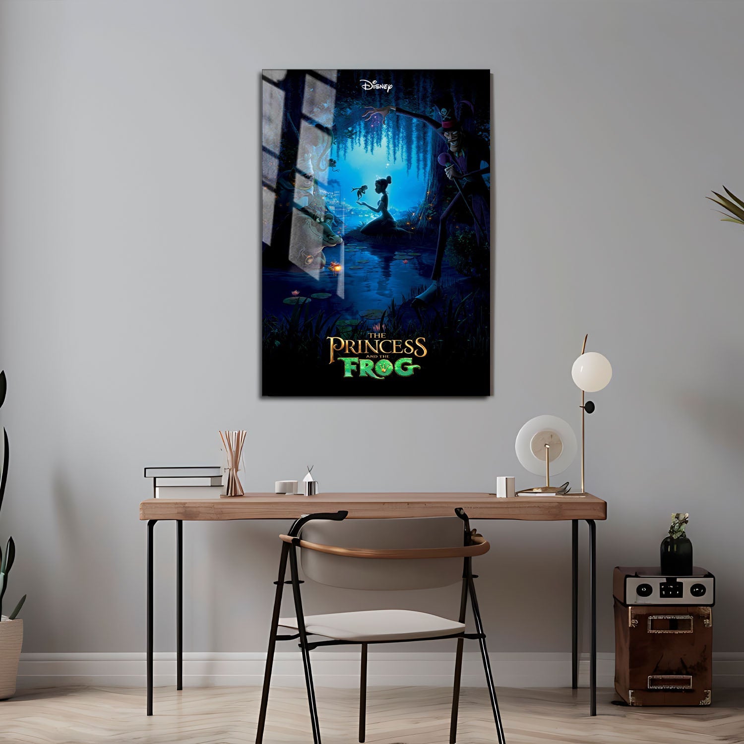 Flex Designs Metal Poster The Princess and the Frog 24 x 36" Home Goods - Movie 2009 Movie Metal Poster
