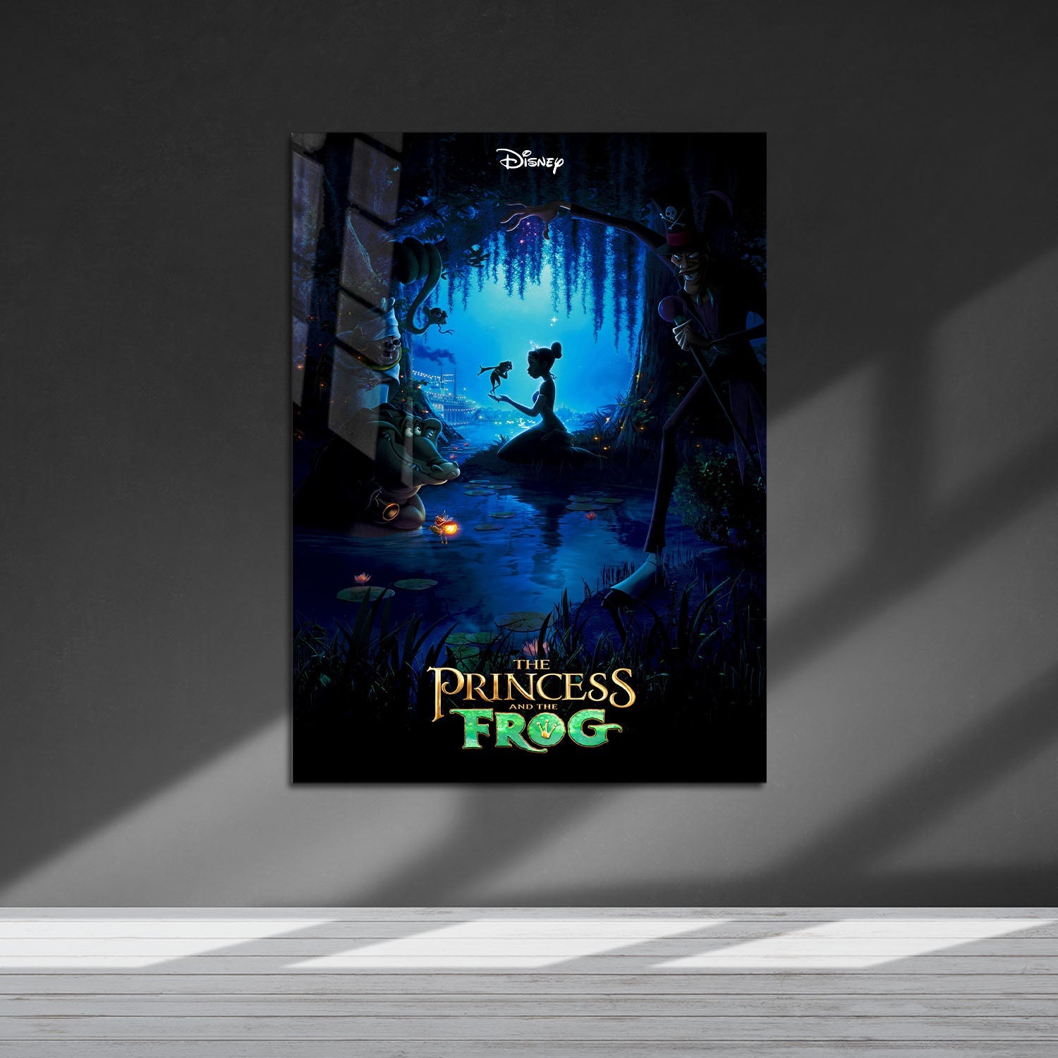 Flex Designs Metal Poster The Princess and the Frog 5 x 7" Home Goods - Movie 2009 Movie Metal Poster