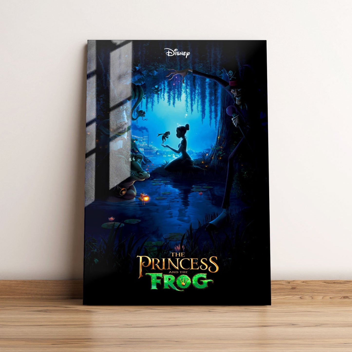 The Princess and the Frog Movie Metal Poster