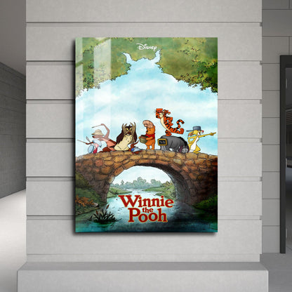 Flex Designs Metal Poster Winnie the Pooh 24 x 36" Home Goods - Movie 2011 Movie Metal Poster