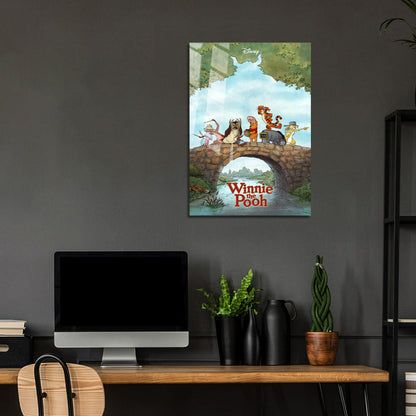 Flex Designs Metal Poster Winnie the Pooh 5 x 7" Home Goods - Movie 2011 Movie Metal Poster