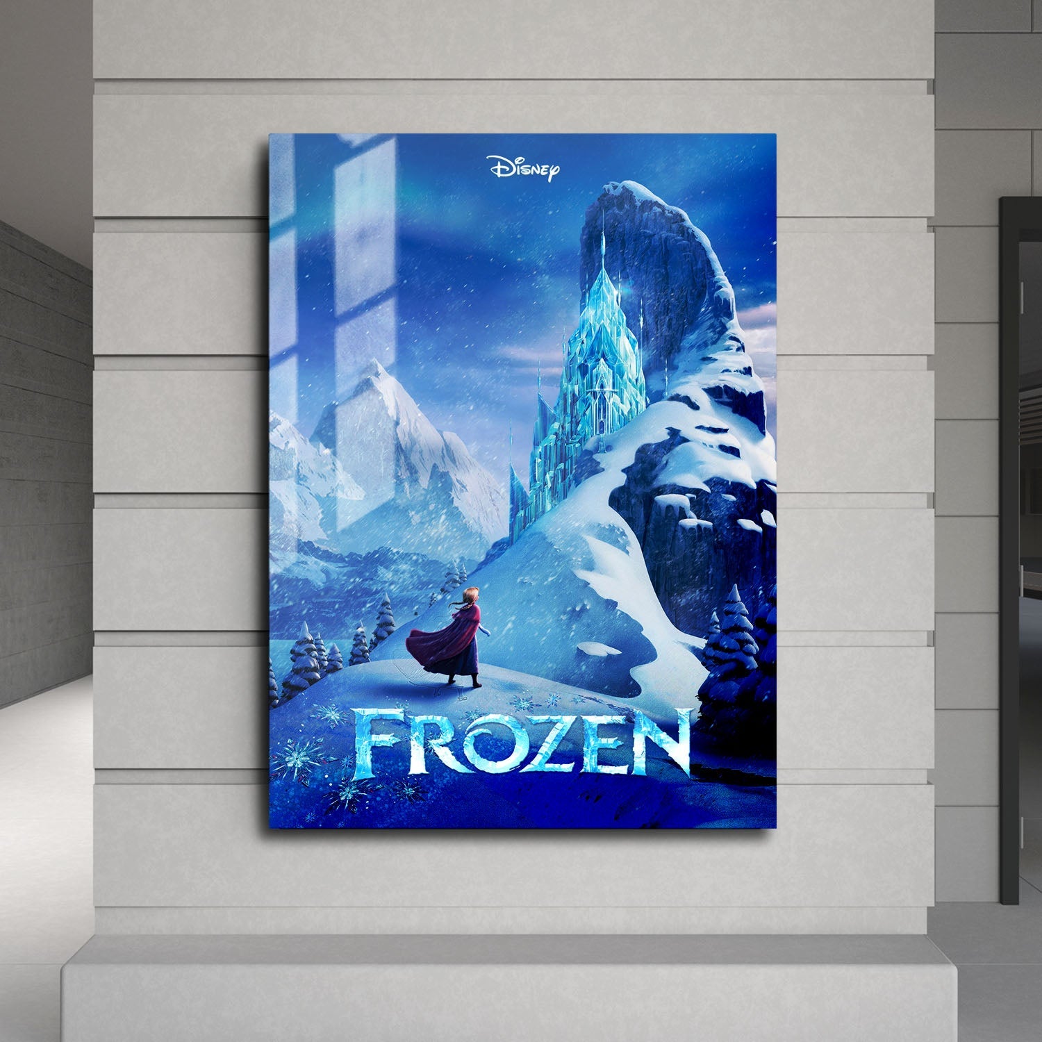 Flex Designs Metal Poster Frozen 24 x 36" Home Goods - Movie 2013 Movie Metal Poster