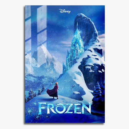Flex Designs Metal Poster Frozen 11 x 17" Home Goods - Movie 2013 Movie Metal Poster
