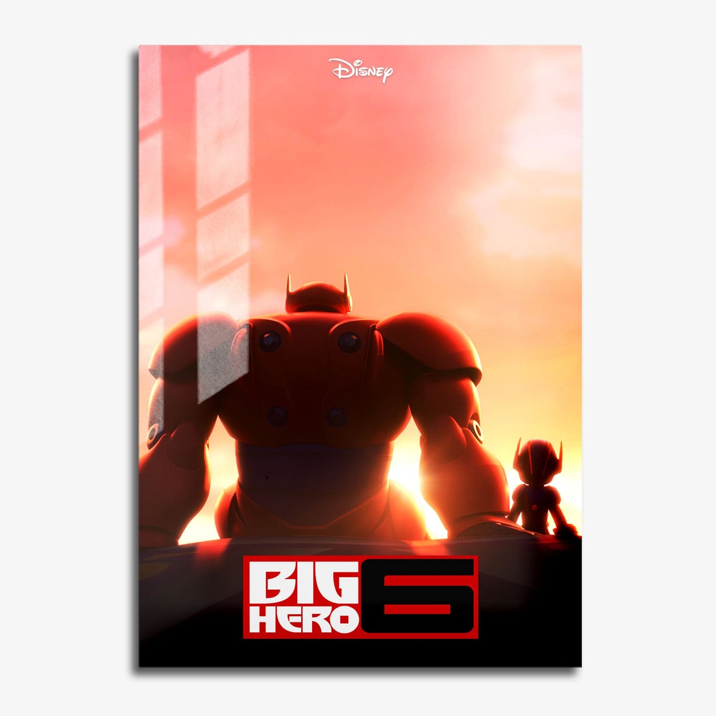 Flex Designs Metal Poster Big Hero 6 11 x 17" Home Goods - Movie 2014 Movie Metal Poster