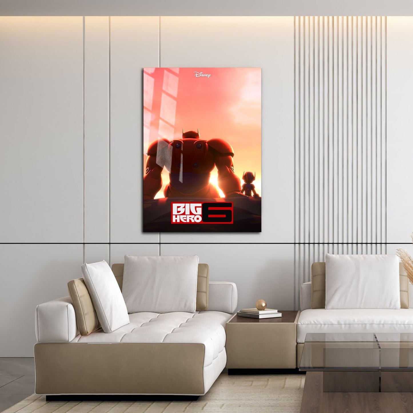 Flex Designs Metal Poster Big Hero 6 16 x 24" Home Goods - Movie 2014 Movie Metal Poster