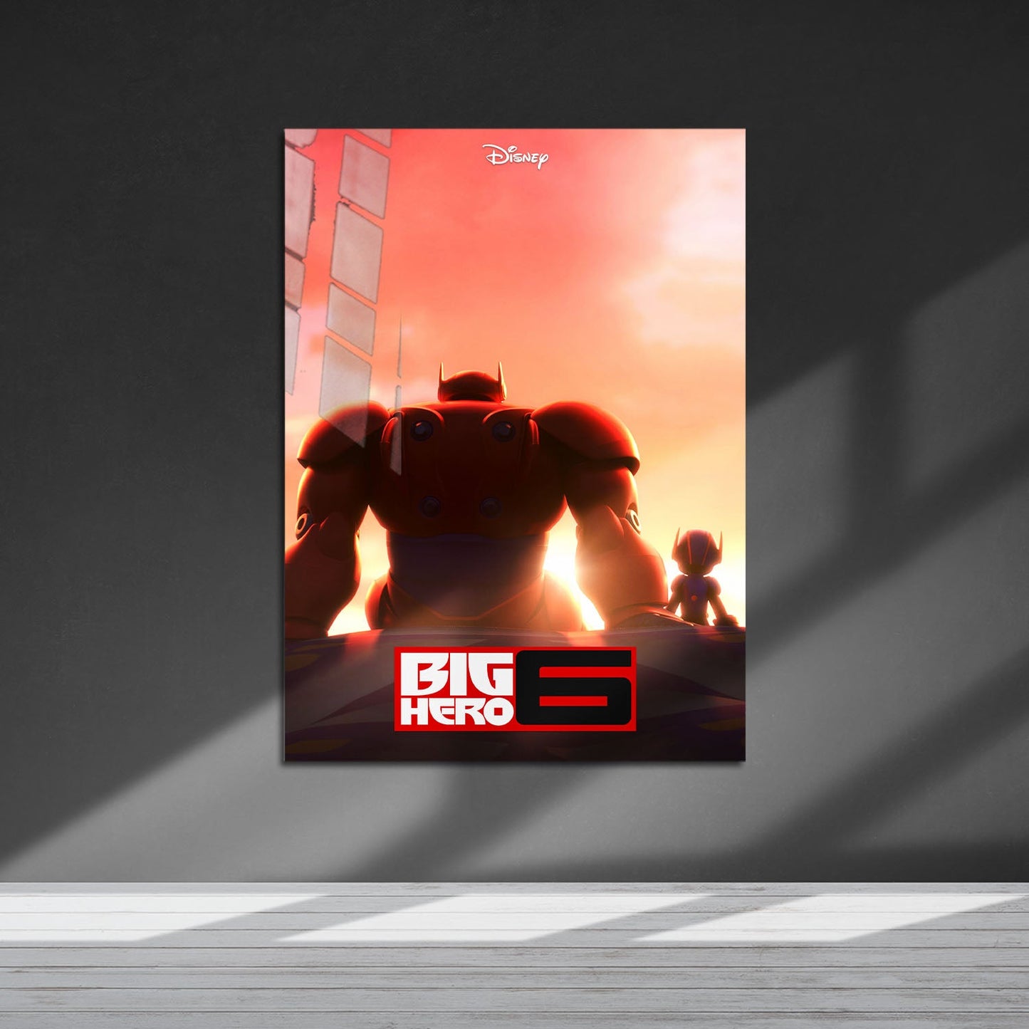 Flex Designs Metal Poster Big Hero 6 5 x 7" Home Goods - Movie 2014 Movie Metal Poster