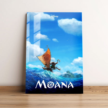 Moana Movie Metal Poster