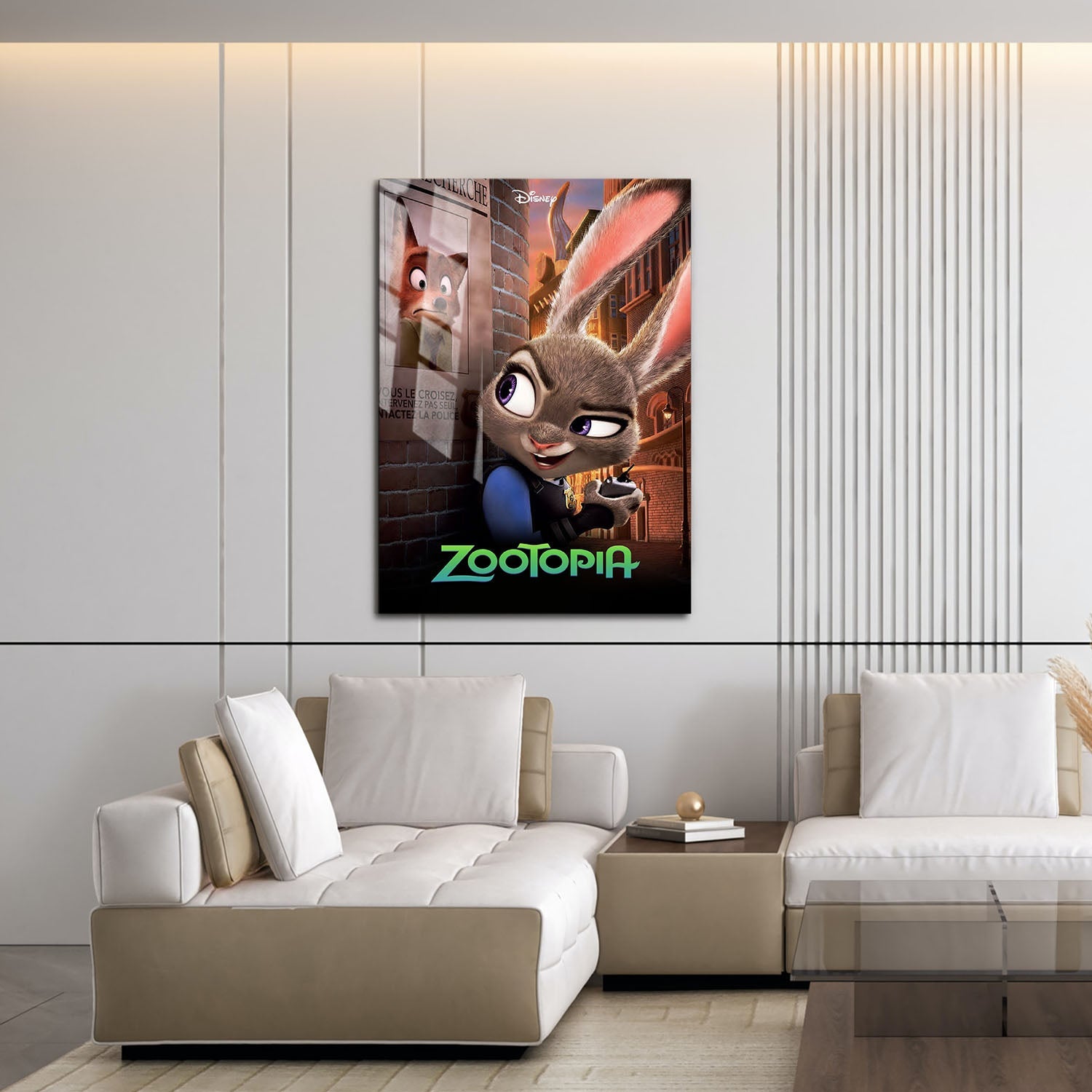 Flex Designs Metal Poster Zootopia 16 x 24" Home Goods - Movie 2016 Movie Metal Poster