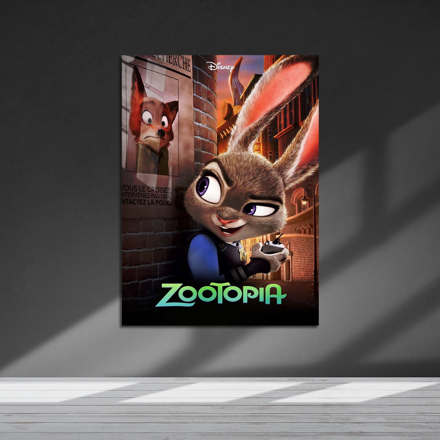 Flex Designs Metal Poster Zootopia 5 x 7" Home Goods - Movie 2016 Movie Metal Poster