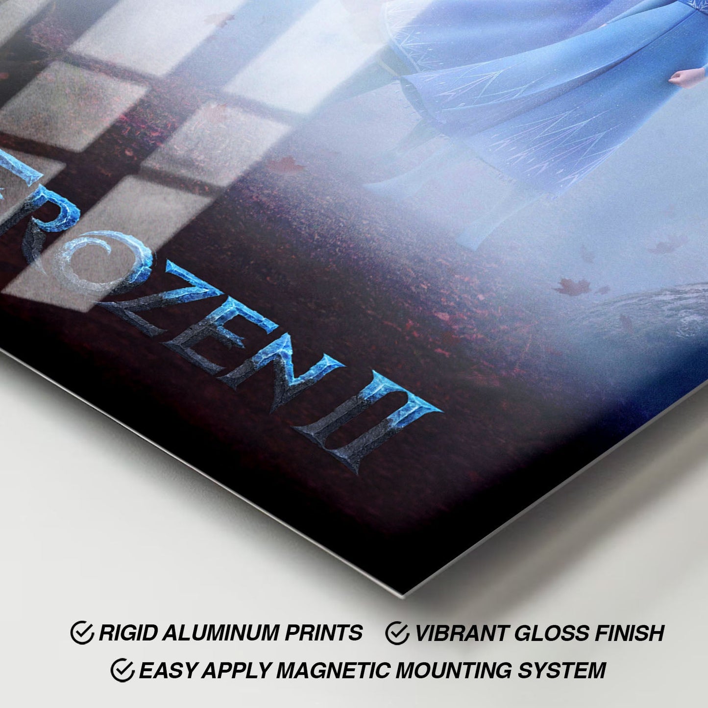 Flex Designs Metal Poster Frozen II 11 x 17" Home Goods - Movie 2019 Movie Metal Poster