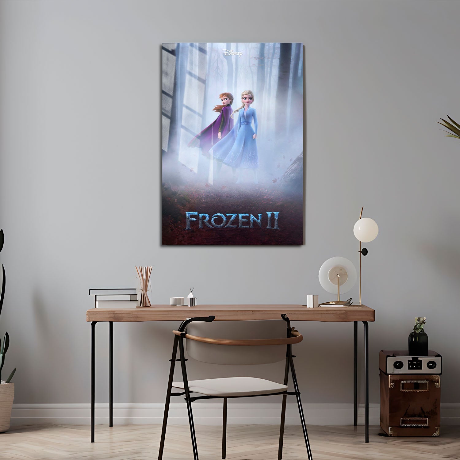 Flex Designs Metal Poster Frozen II 24 x 36" Home Goods - Movie 2019 Movie Metal Poster