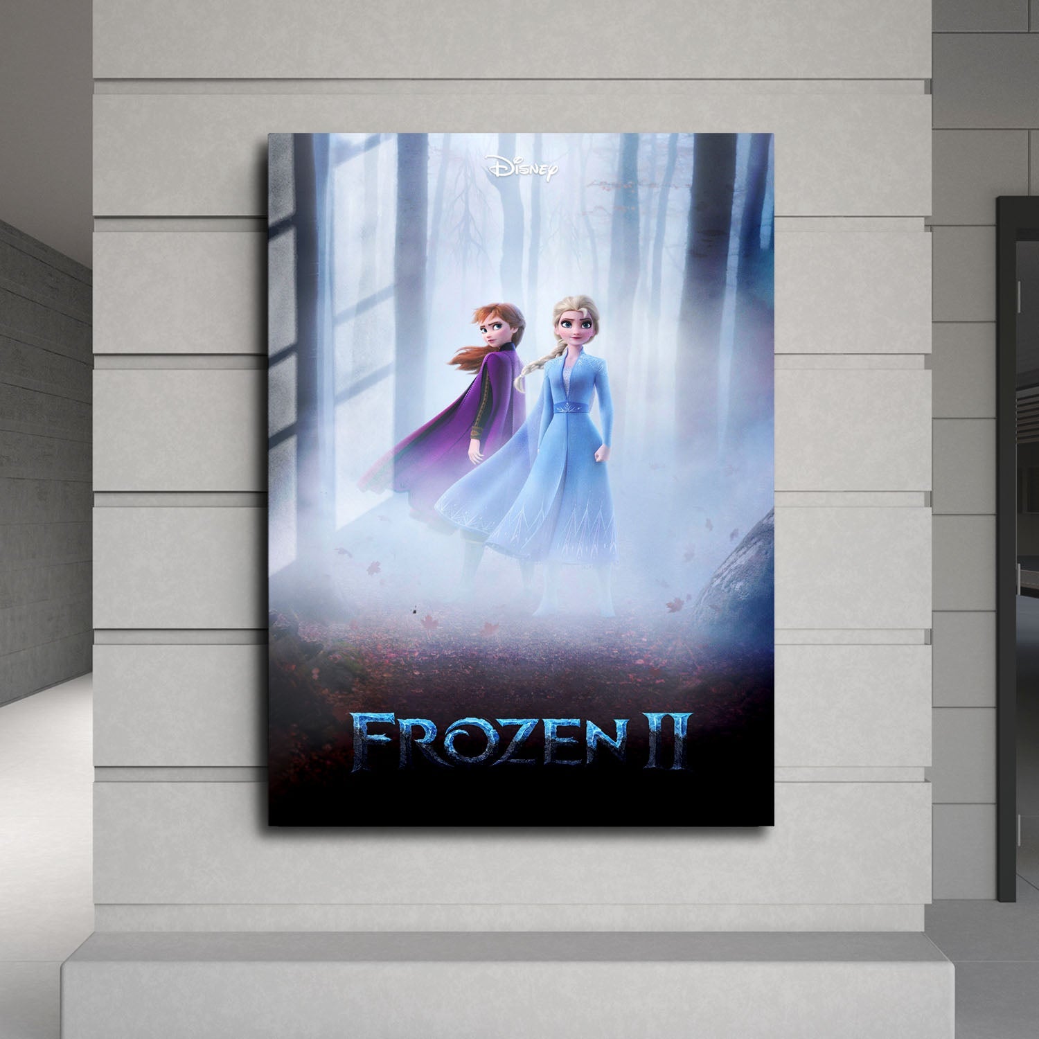 Flex Designs Metal Poster Frozen II 24 x 36" Home Goods - Movie 2019 Movie Metal Poster
