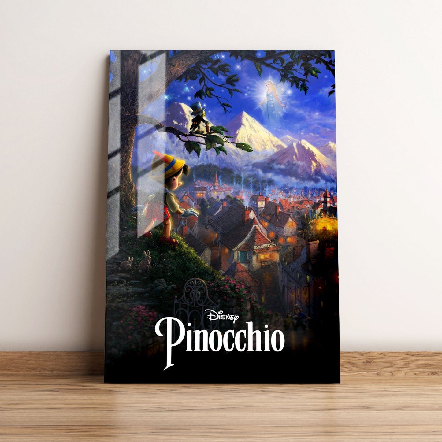 Pinocchio Classic Movie Metal Poster