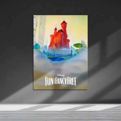 Flex Designs Metal Poster Fun and Fancy Free Classic 5 x 7" Home Goods - Movie 1947 Movie Metal Poster