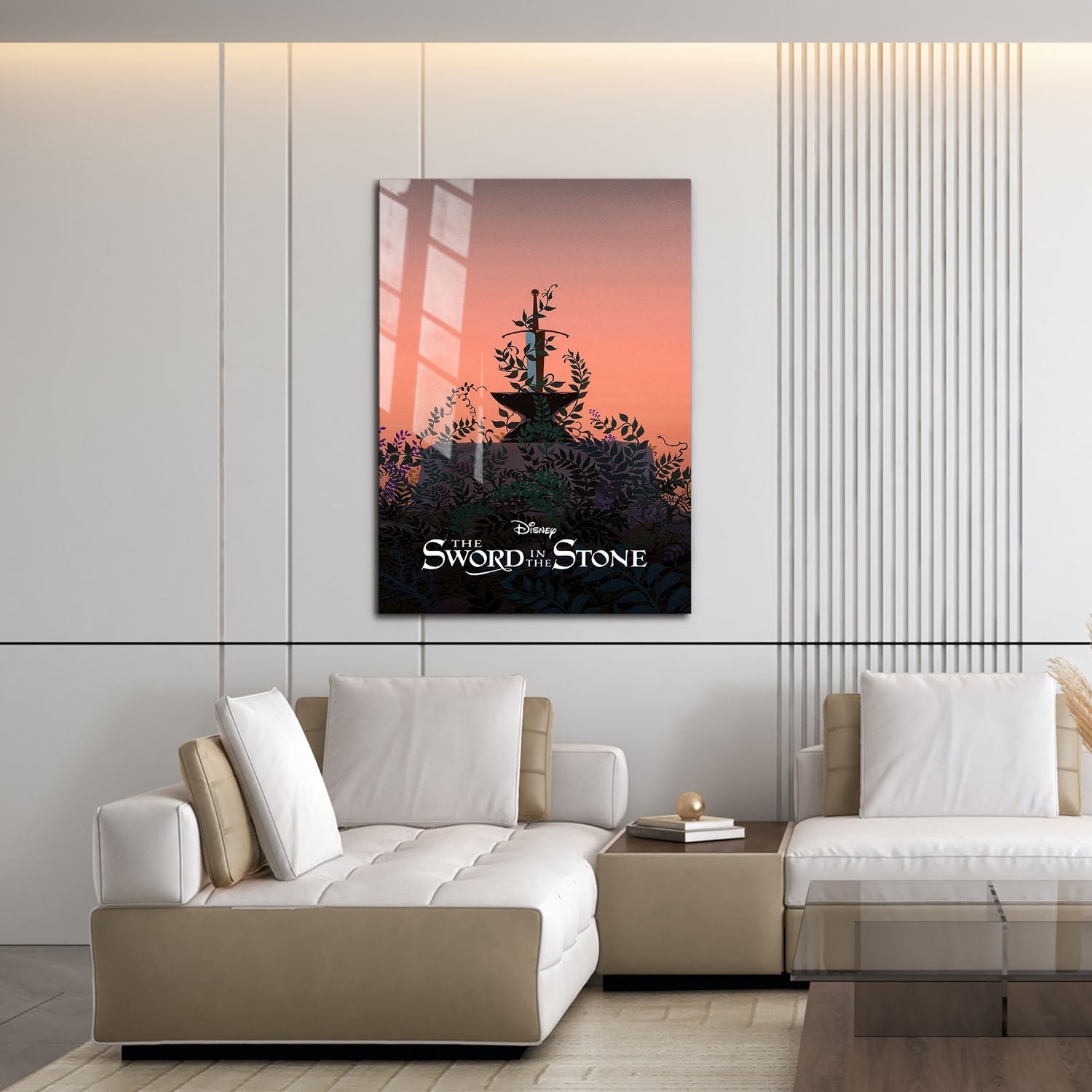 Flex Designs Metal Poster The Sword in the Stone Classic 16 x 24" Home Goods - Movie 1963 Movie Metal Poster