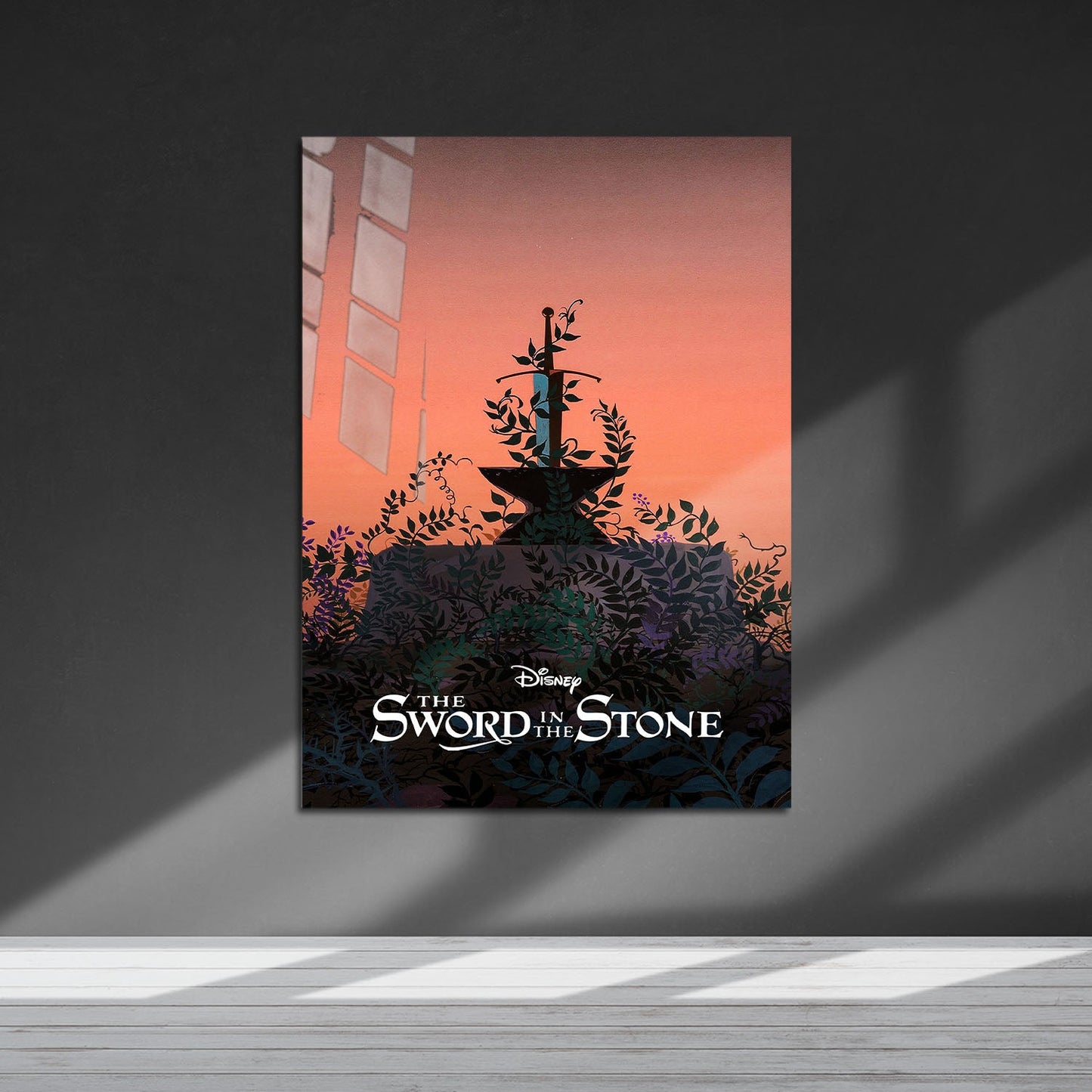 Flex Designs Metal Poster The Sword in the Stone Classic 5 x 7" Home Goods - Movie 1963 Movie Metal Poster