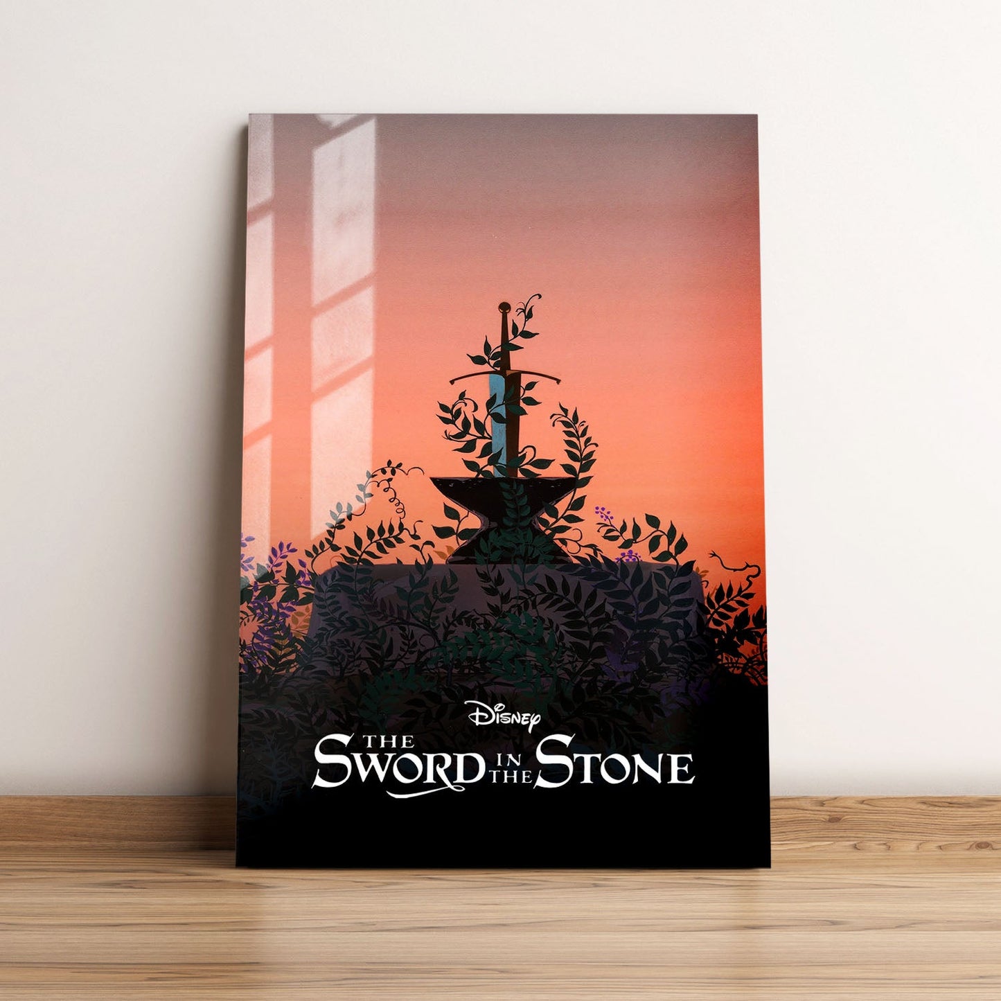 The Sword in the Stone Classic Movie Metal Poster