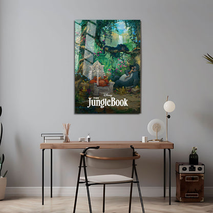 Flex Designs Metal Poster The Jungle Book Classic 24 x 36" Home Goods - Movie 1967 Movie Metal Poster
