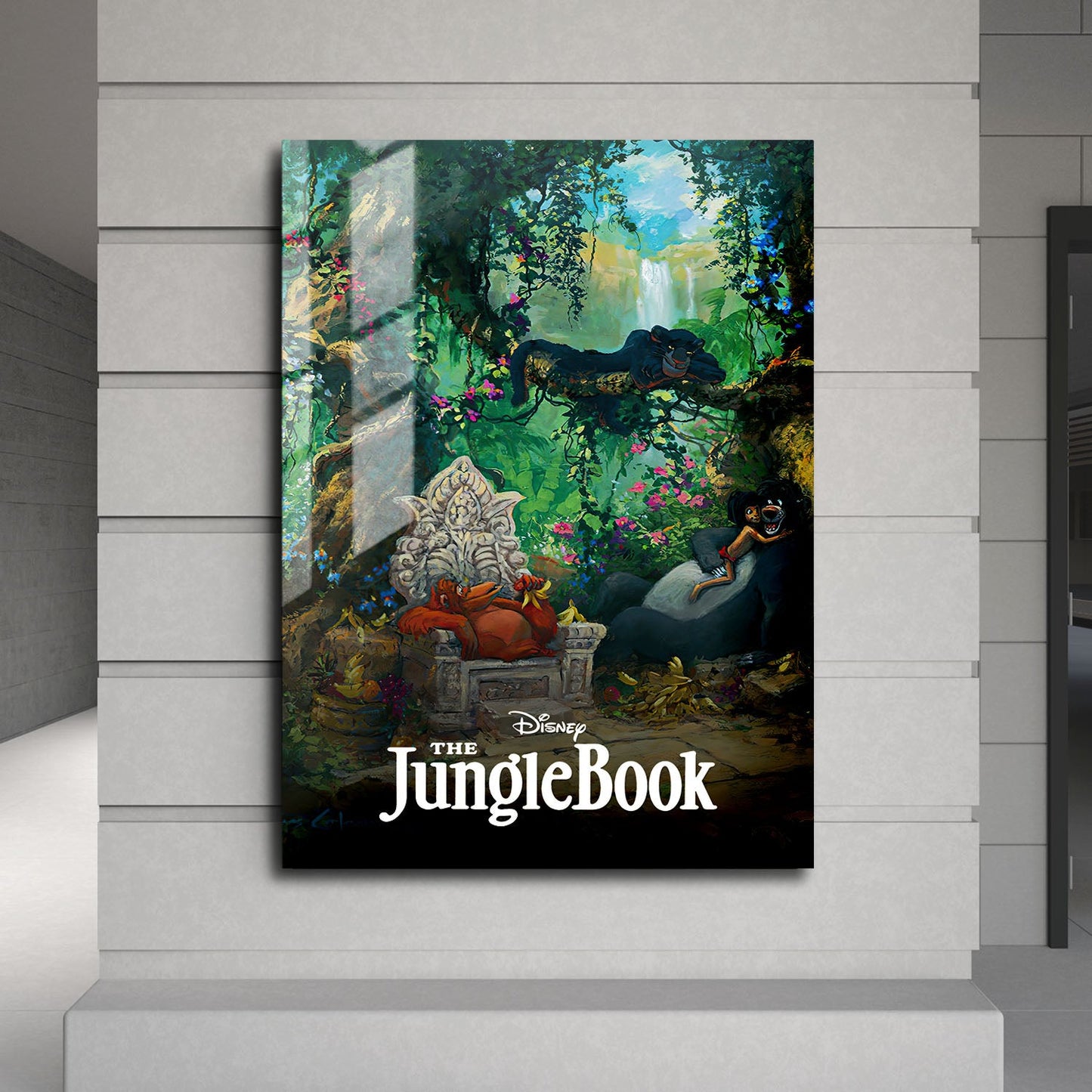Flex Designs Metal Poster The Jungle Book Classic 24 x 36" Home Goods - Movie 1967 Movie Metal Poster