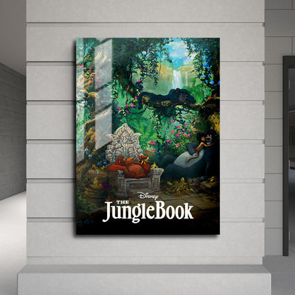 Flex Designs Metal Poster The Jungle Book Classic 24 x 36" Home Goods - Movie 1967 Movie Metal Poster