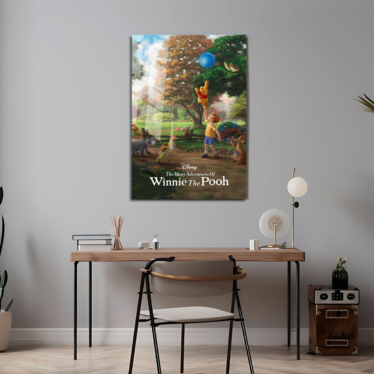 Flex Designs Metal Poster The Many Adventures of Winnie the Pooh Classic 24 x 36" Home Goods - Movie 1977 Movie Metal Poster