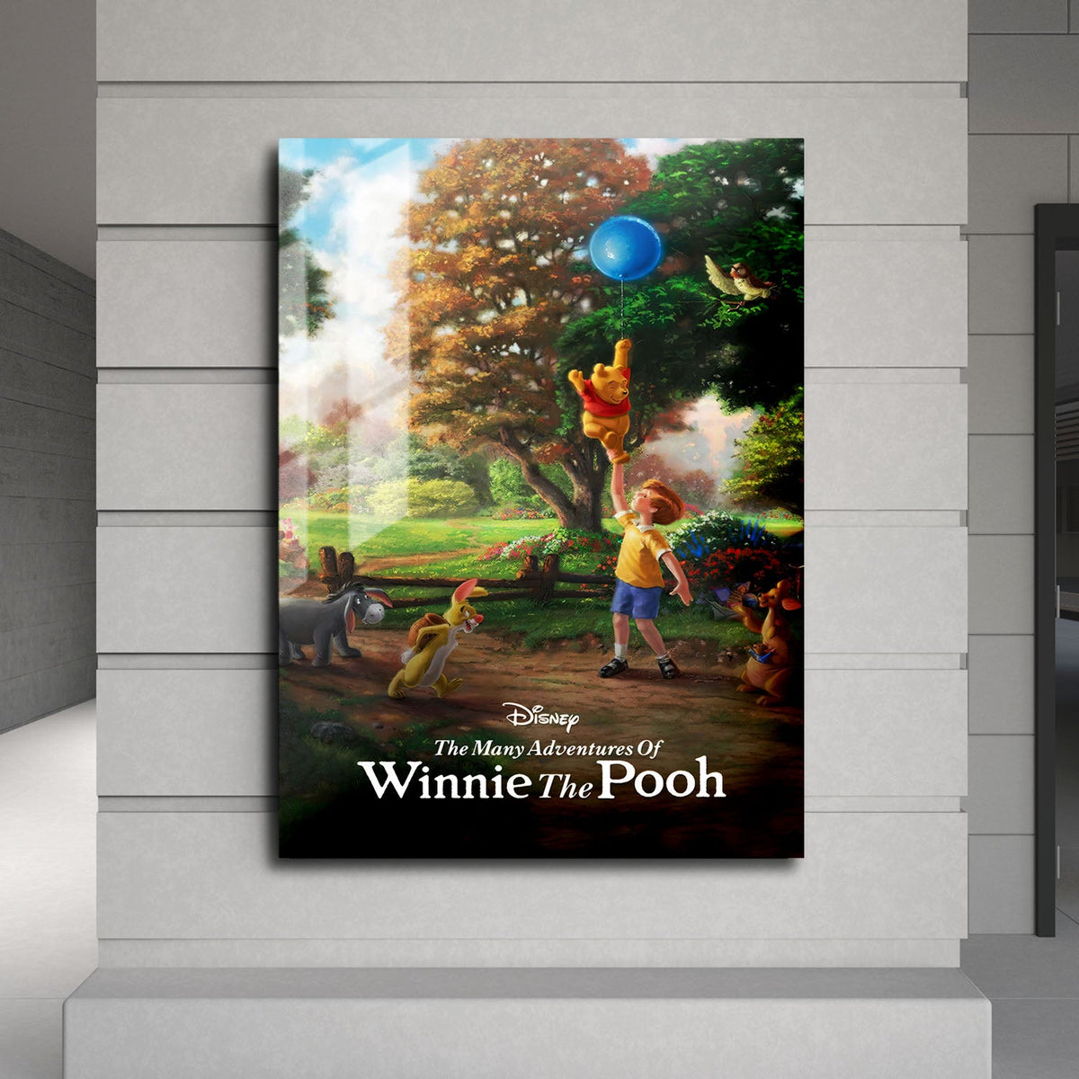 Flex Designs Metal Poster The Many Adventures of Winnie the Pooh Classic 24 x 36" Home Goods - Movie 1977 Movie Metal Poster