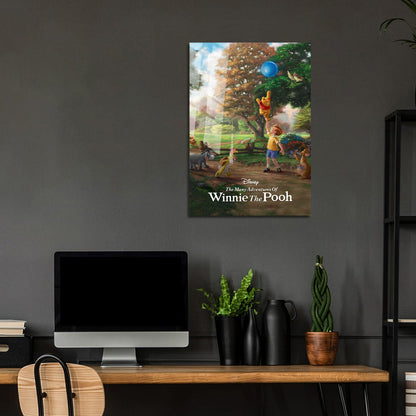 Flex Designs Metal Poster The Many Adventures of Winnie the Pooh Classic 5 x 7" Home Goods - Movie 1977 Movie Metal Poster