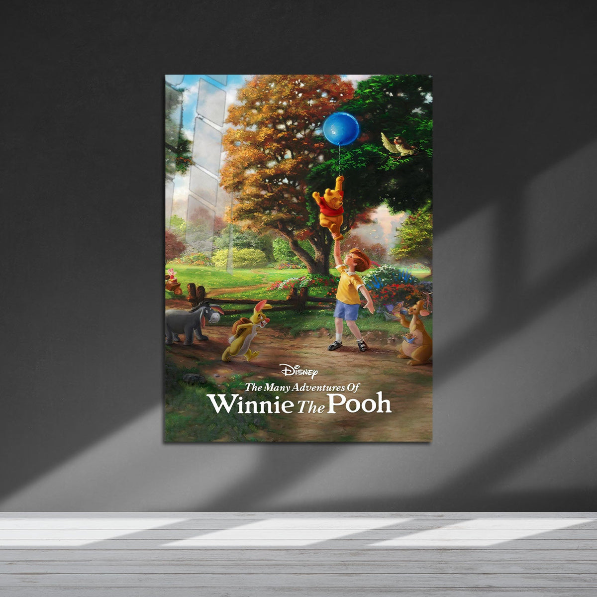 Flex Designs Metal Poster The Many Adventures of Winnie the Pooh Classic 5 x 7" Home Goods - Movie 1977 Movie Metal Poster