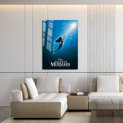 Flex Designs Metal Poster The Little Mermaid Classic 16 x 24" Home Goods - Movie 1989 Movie Metal Poster