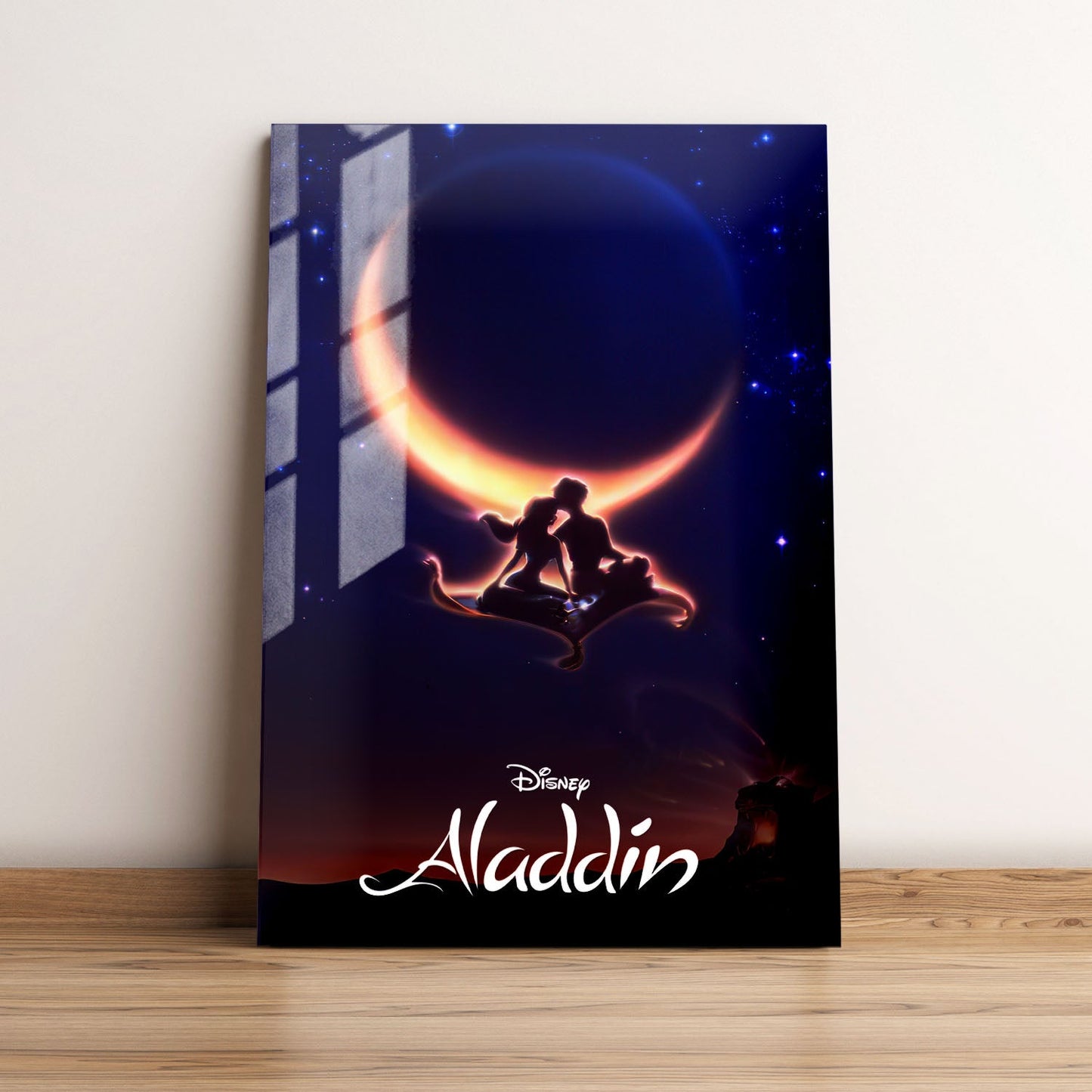 Aladdin Classic Movie Metal Poster