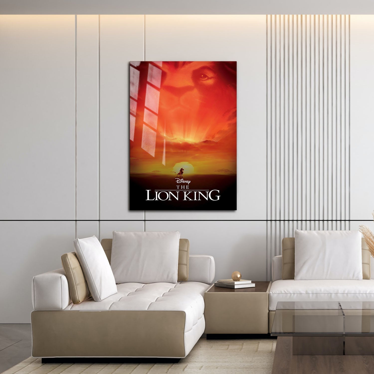 Flex Designs Metal Poster The Lion King Classic 16 x 24" Home Goods - Movie 1994 Movie Metal Poster