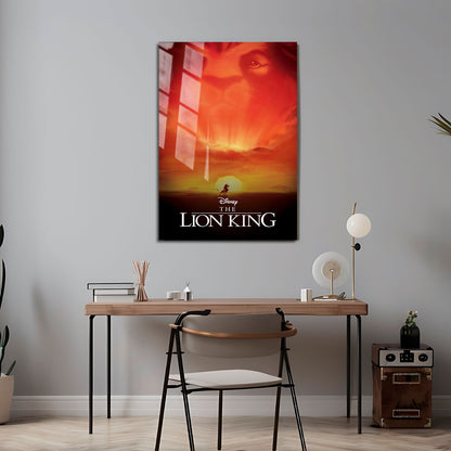 Flex Designs Metal Poster The Lion King Classic 24 x 36" Home Goods - Movie 1994 Movie Metal Poster
