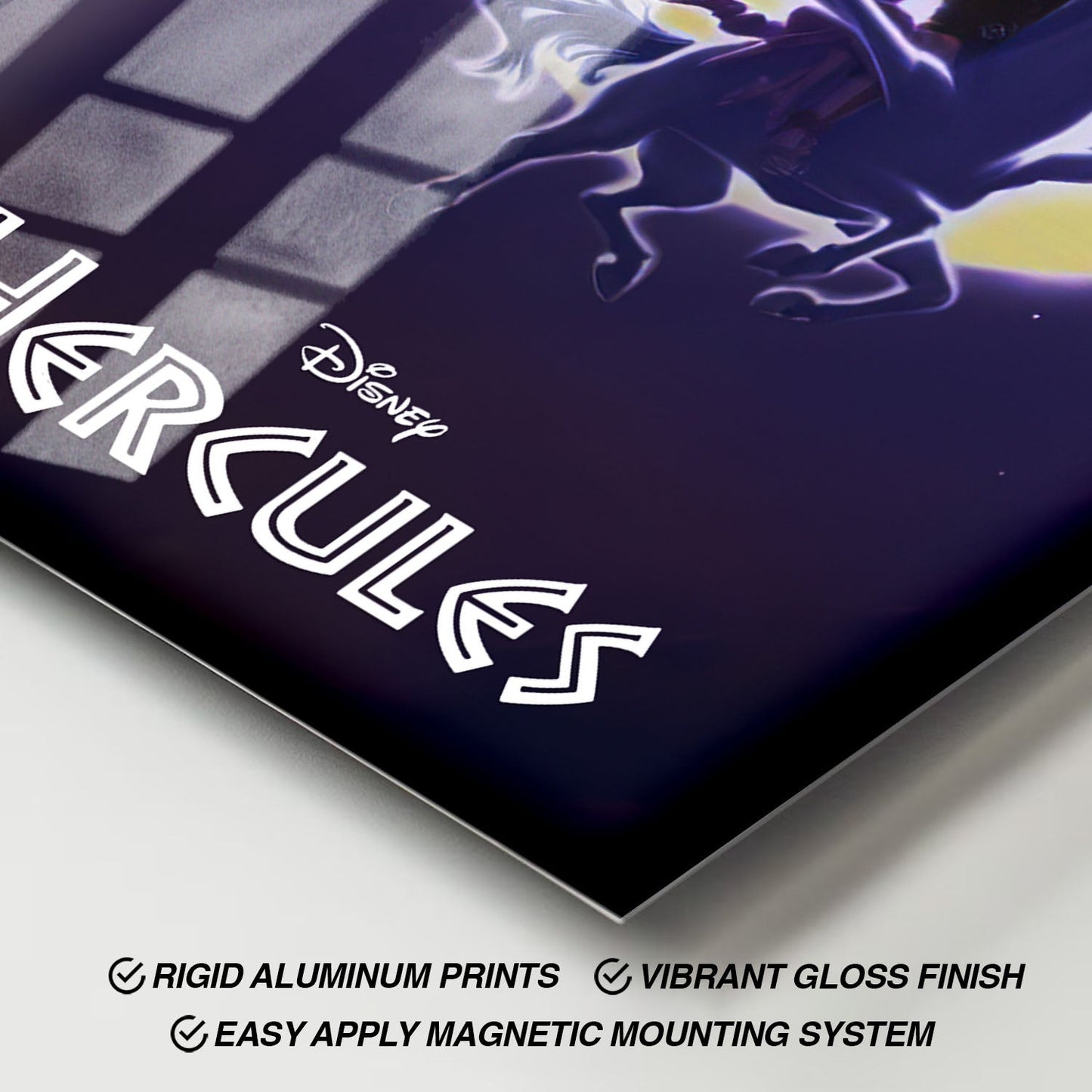 Flex Designs Metal Poster Hercules Classic 11 x 17" Home Goods - Movie 1997 Movie Metal Poster