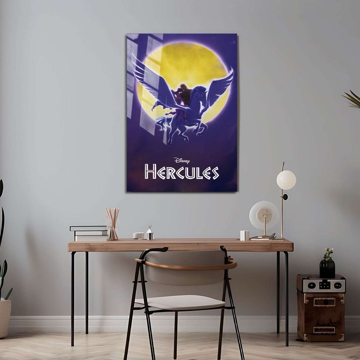 Flex Designs Metal Poster Hercules Classic 24 x 36" Home Goods - Movie 1997 Movie Metal Poster