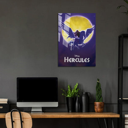 Flex Designs Metal Poster Hercules Classic 5 x 7" Home Goods - Movie 1997 Movie Metal Poster