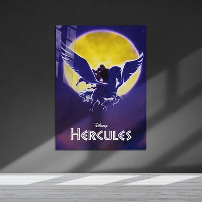 Flex Designs Metal Poster Hercules Classic 5 x 7" Home Goods - Movie 1997 Movie Metal Poster