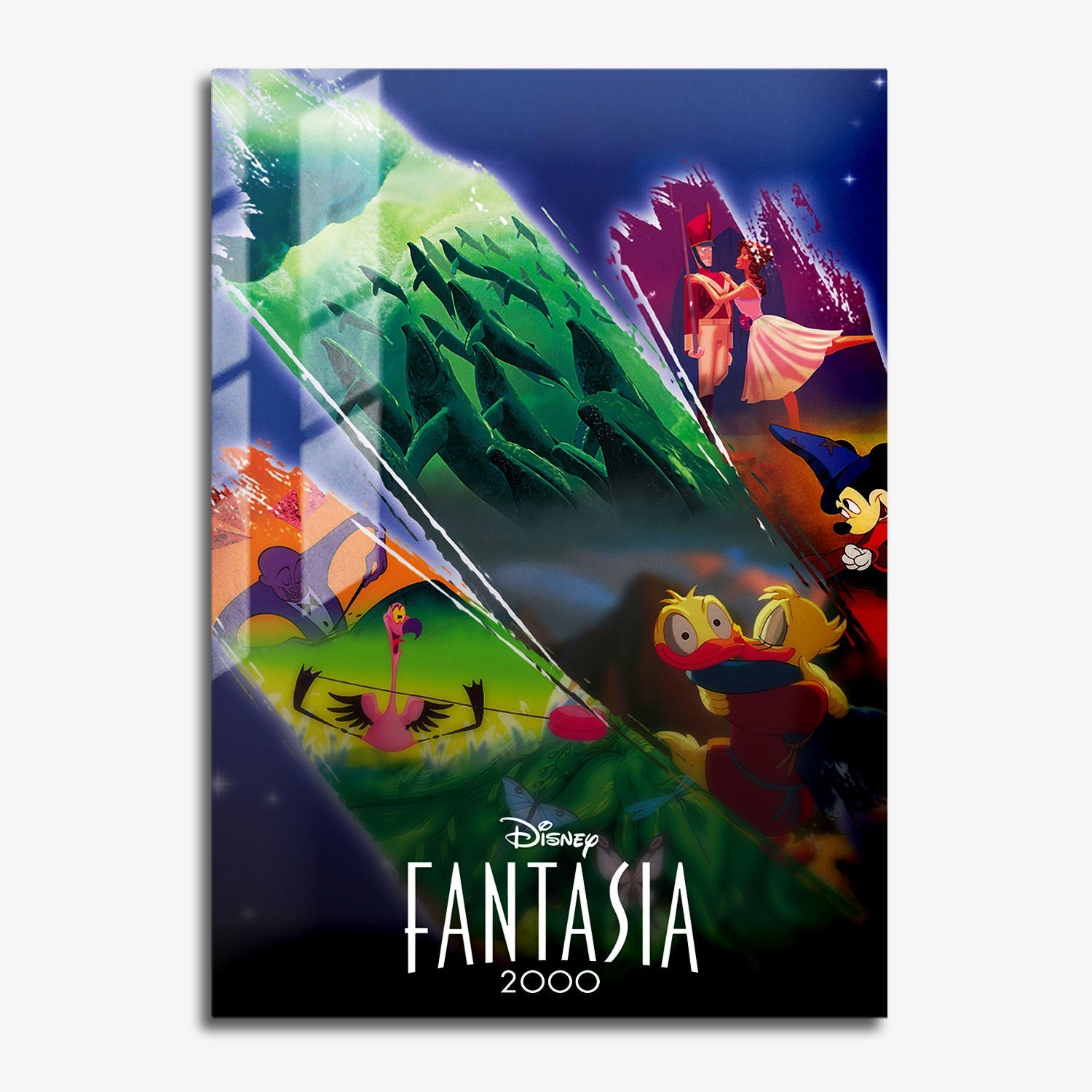 Flex Designs Metal Poster Fantasia 2000 Classic 11 x 17" Home Goods - Movie 2000 Movie Metal Poster