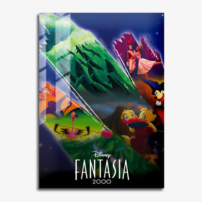 Flex Designs Metal Poster Fantasia 2000 Classic 11 x 17" Home Goods - Movie 2000 Movie Metal Poster