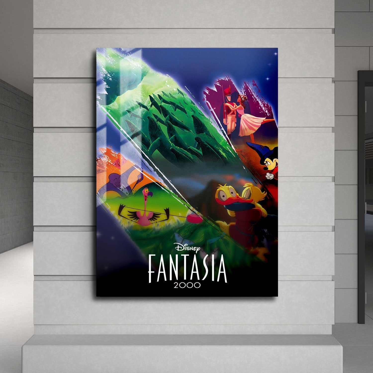 Flex Designs Metal Poster Fantasia 2000 Classic 24 x 36" Home Goods - Movie 2000 Movie Metal Poster