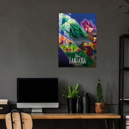 Flex Designs Metal Poster Fantasia 2000 Classic 5 x 7" Home Goods - Movie 2000 Movie Metal Poster