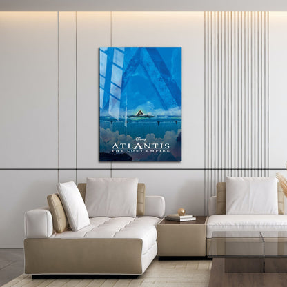 Flex Designs Metal Poster Atlantis The Lost Empire Classic 16 x 24" Home Goods - Movie 2001 Movie Metal Poster