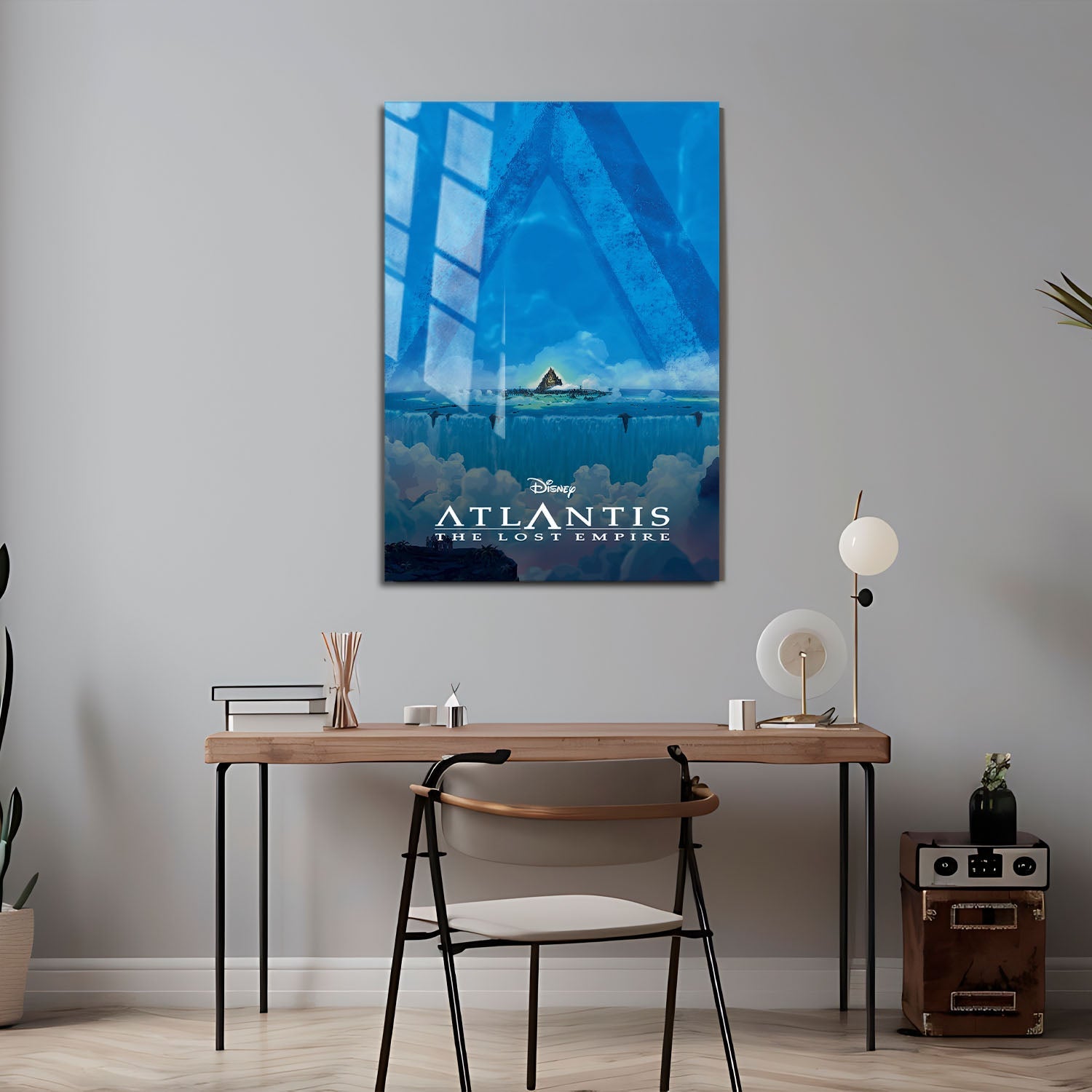 Flex Designs Metal Poster Atlantis The Lost Empire Classic 24 x 36" Home Goods - Movie 2001 Movie Metal Poster