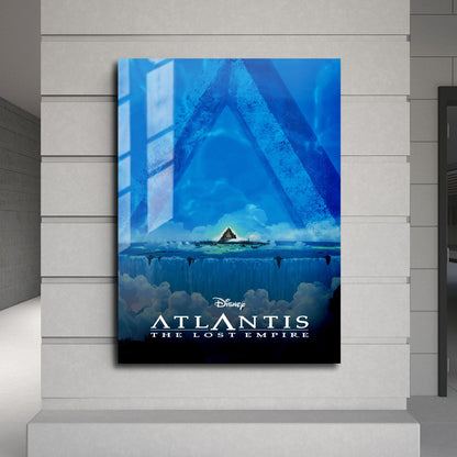 Flex Designs Metal Poster Atlantis The Lost Empire Classic 24 x 36" Home Goods - Movie 2001 Movie Metal Poster